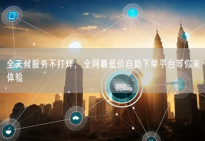 全天候服务不打烊,全网最低价自助下单平台等你来体验
