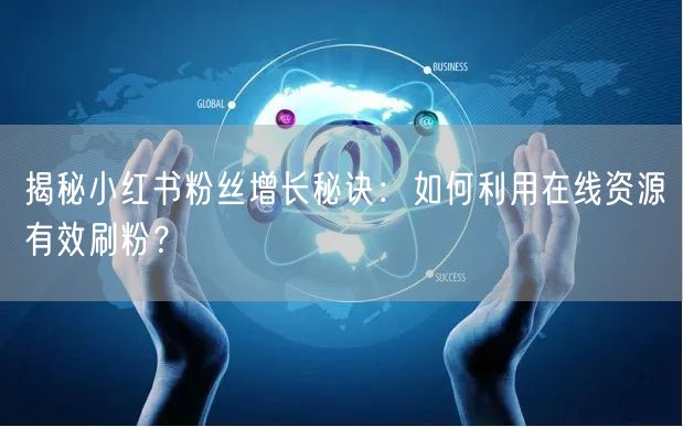 揭秘小红书粉丝增长秘诀:如何利用在线资源有效刷粉?